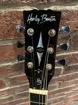 Леворукая Электрогитара Harley Benton SG + Комбоусилитель NUX MK-2 (комплект) - изображение 7