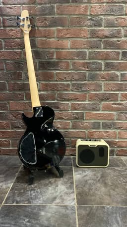 Бас Гитара Les Paul + Портативный Комбоусилитель (комплект) - изображение 2
