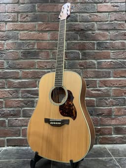 Акустическая Гитара Crafter D7 + Чехол (массив кедра) - миниатюра 8